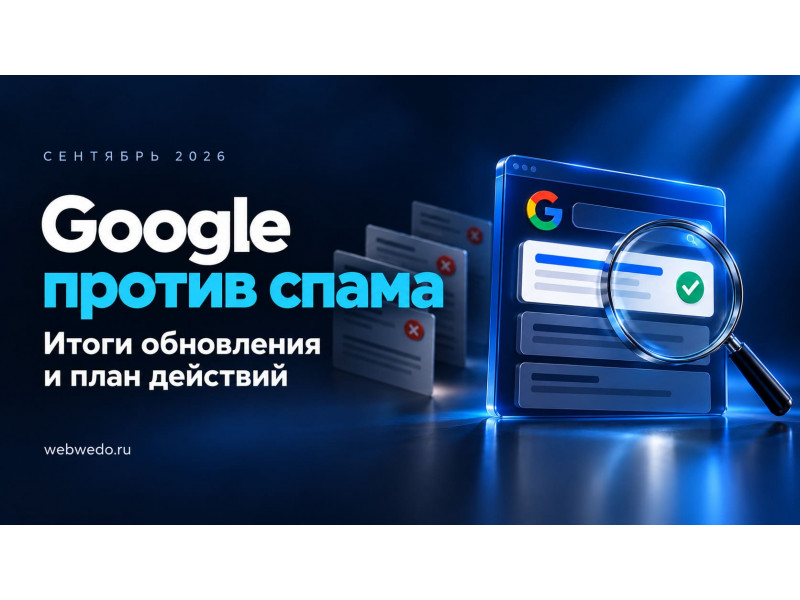 Сентябрьское обновление Google 2026 и план проверки сайта